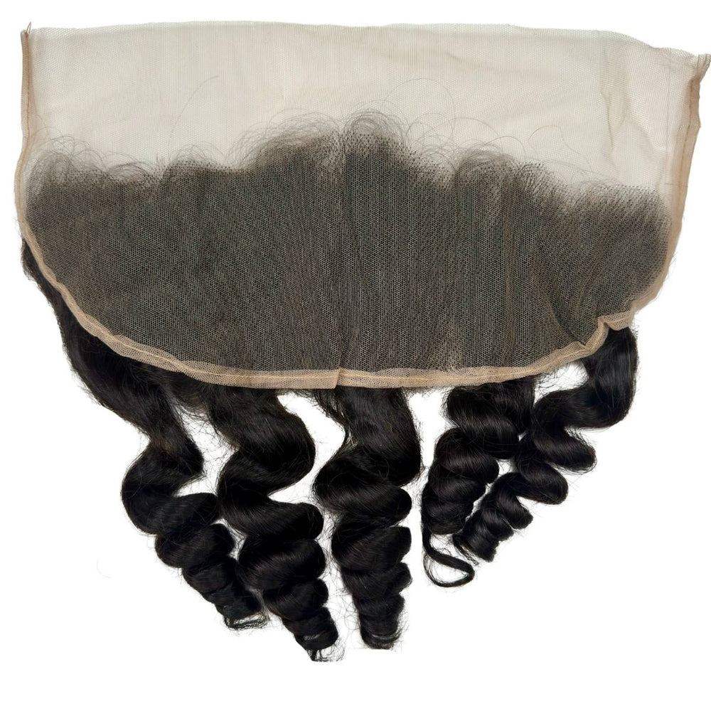Raw Vietnamese Ripple Curly 13x4 Swiss Frontal