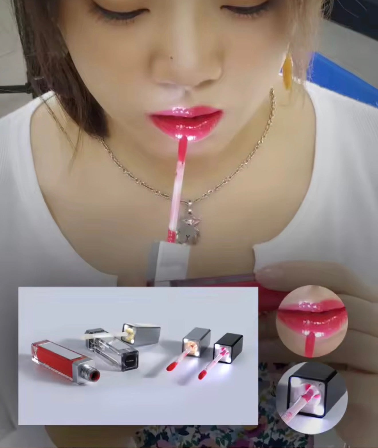 LED Mirror Lip Gloss