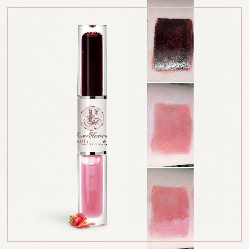 2-in-1 Peelable Lip Gloss & Lip Oil Combo