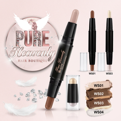 2-in-1 Highlighter & Contour Stick – Double-Ended Waterproof Cream Makeup