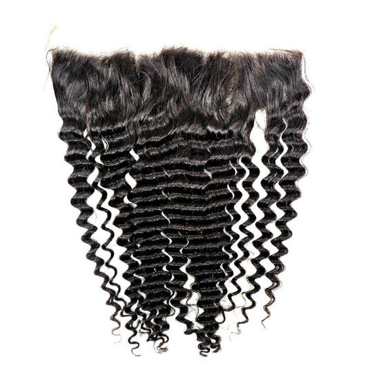 Brazilian Deep Wave Frontal | Pure Heavenly Hair & Beauty Boutique